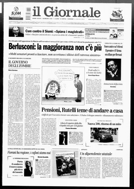 Il giornale : quotidiano del mattino